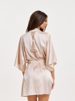 Dahlia Silk Robe