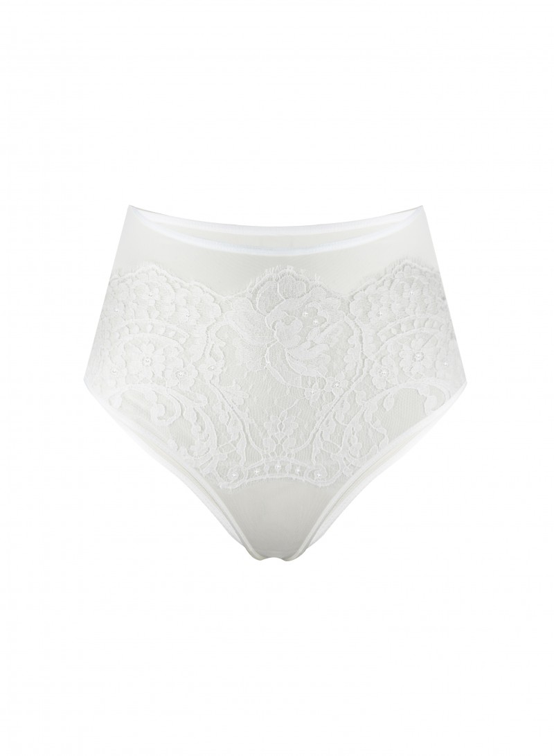 Signature Hugh Waste Brief with Chantilly lace