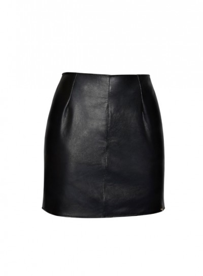 Mia Leather Skirt